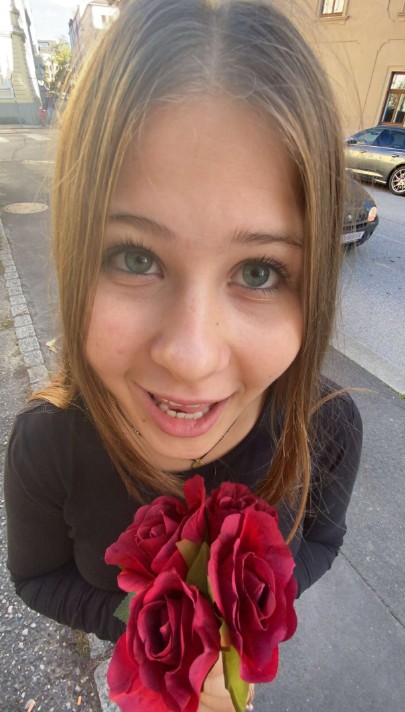 0.5 Foto mit Rosen